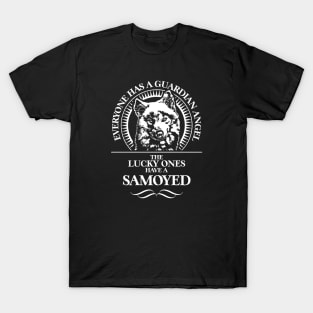 Samoyed Guardian Angel dog saying T-Shirt